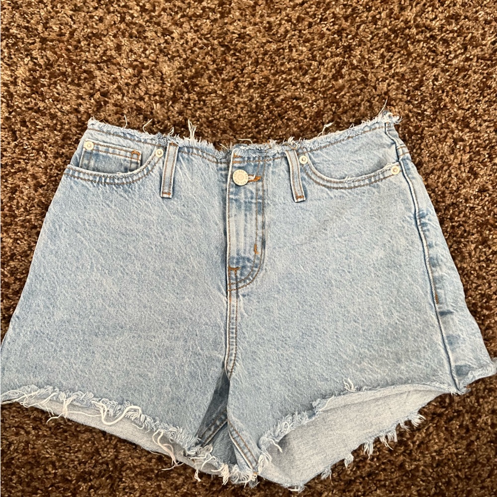 BDG high waisted denim shorts